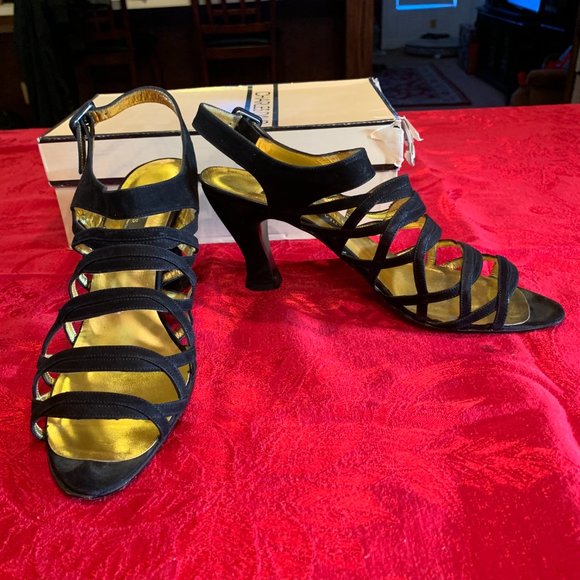 CHARLES DAVID Strappy Heeled Sexy Sandal - Picture 3 of 5